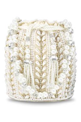 Indian potli bags gift for women evening bag clutch ethnic bride purse with drawstring 3