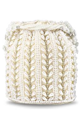 Indian potli bags gift for women evening bag clutch ethnic bride purse with drawstring 4