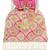 Rani pink ethnic embroidered potli bag for women fancy evening bridal wristlet purse bag for girls