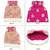 Rani pink ethnic embroidered potli bag for women fancy evening bridal wristlet purse bag for girls