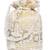 Cream potli bag gift for women handmade evening bag stylish wristlet bridal purse fashion bag