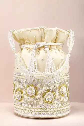Potli bags gift for women evening bag clutch ethnic bride purse with drawstring