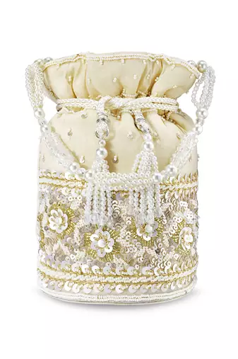Potli bags gift for women evening bag clutch ethnic bride purse with drawstring
