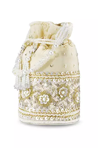 Potli bags gift for women evening bag clutch ethnic bride purse with drawstring