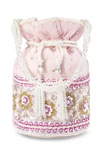 Indian potli bags evening bag clutch ethnic bride purse with drawstring gifts for women