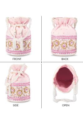 Indian potli bags evening bag clutch ethnic bride purse with drawstring gifts for women 5