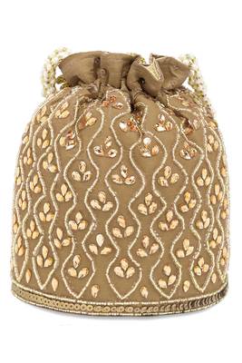 Embroidered potli bag gift for women handmade ethnic purse evening bags stylish bridal fashion clutch bag 2