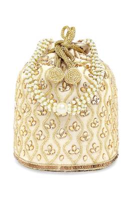 Embroidered potli bag gift for women handmade ethnic purse evening handbags 2