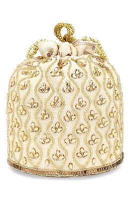 Embroidered potli bag gift for women handmade ethnic purse evening handbags 3