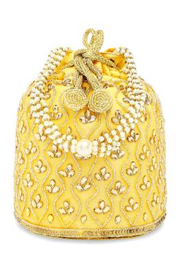 Embroidered potli bag handmade ethnic purse evening handbags stylish bridal fashion for women 4
