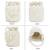 White potli bags gift for women evening bag clutch ethnic bride purse with drawstring gifts for mom