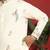 Cotton silk multi embroidered daman work cream kurta with salwar