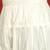 Cotton silk zari embroidered yoke design cream kurta with cream salwar