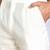 Cotton silk floral embroidered grey kurta with trouser