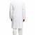 White chikankari thread embroidered cotton kurta pajama set