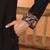 Japanese fabric embroidered paisley black kurta with trouser pant