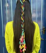 multicolor handmade gulmohar parandi