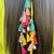 multicolor handmade gulmohar parandi