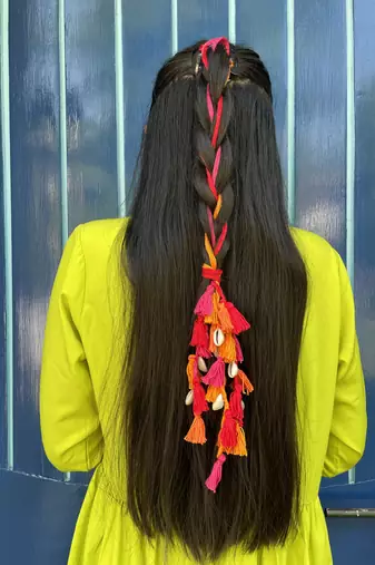 multicolor red handmade mahogany parandi