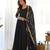 Women's Gorgeous Embroidery Work Fox Georgette Fabric Flared Anarkali Pant and Dupatta Set