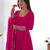 Women's Gorgeous Embroidery Work Fox Georgette Fabric Flared Anarkali Pant and Dupatta Set