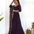 Women's Gorgeous Embroidery Work Fox Georgette Fabric Flared Anarkali Pant and Dupatta Set
