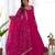 Women's Gorgeous Embroidery Work Fox Georgette Fabric Flared Anarkali Pant and Dupatta Set