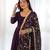 Women's Gorgeous Embroidery Work Fox Georgette Fabric Flared Anarkali Pant and Dupatta Set