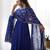 Women's Gorgeous Embroidery Work Fox Georgette Fabric Flared Anarkali Pant and Dupatta Set