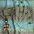 Green Color Digital Print ,Hand Aari Work and Hand Khatli work Silk Blend Saree