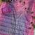 Lavender Color Digital Print ,Hand Aari Work and Hand Khatli work Silk Blend Saree