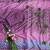 Purple Color Digital Print ,Hand Aari Work and Hand Khatli work Silk Blend Saree