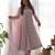Women's Beautiful Floral Printed Chiffon Fabric Flared Anarkali Pant and Dupatta Set