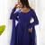 Women's Gorgeous Laheriya Print Fox Georgette Fabric Flared Anarkali Pant and Dupatta Set