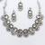Silver bridal maang tikka & necklace set