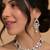 Purple gemstone gold bridal set