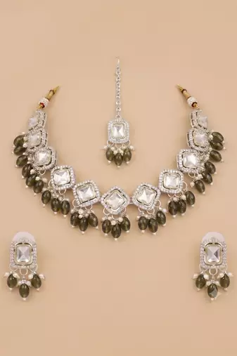 Olivebridal matha patti set
