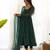 Women's Gorgeous Laheriya Print Fox Georgette Fabric Flared Anarkali Pant and Dupatta Set