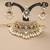 Silver pearl bridal matha patti & necklace set