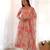 Women's Gorgeous Floral Print Fox Georgette Fabric Flared Anarkali Pant and Dupatta Set