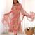 Women's Gorgeous Floral Print Fox Georgette Fabric Flared Anarkali Pant and Dupatta Set