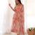 Women's Gorgeous Floral Print Fox Georgette Fabric Flared Anarkali Pant and Dupatta Set