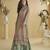 Green crepe gotta patti palazzo set