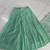 Green faux georgette sequins sharara set
