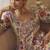 Multicolor crepe printed palazzo set