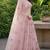 DUSTY SEQUINS EMBROIDERED NET LEHENGA CHOLI SET FOR WOMEN'S