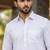 White premium cotton pathani kurta salwar set for men
