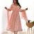 Women's Beautiful Floral Printed Chiffon Fabric Flared Anarkali Pant and Dupatta Set