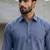 Grey premium cotton pathani kurta salwar set for men