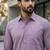 Purple premium cotton pathani kurta salwar set for men